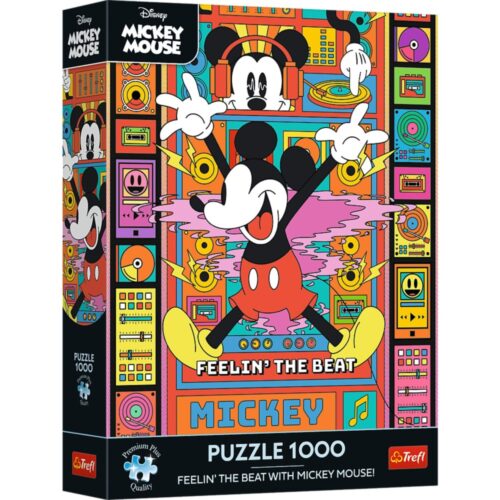Puzzel Feel the beat Mickey 1000 stuks
