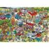 Ravensburger puzzel Ray's holiday resort 1: the campsite 1000 stukjes
