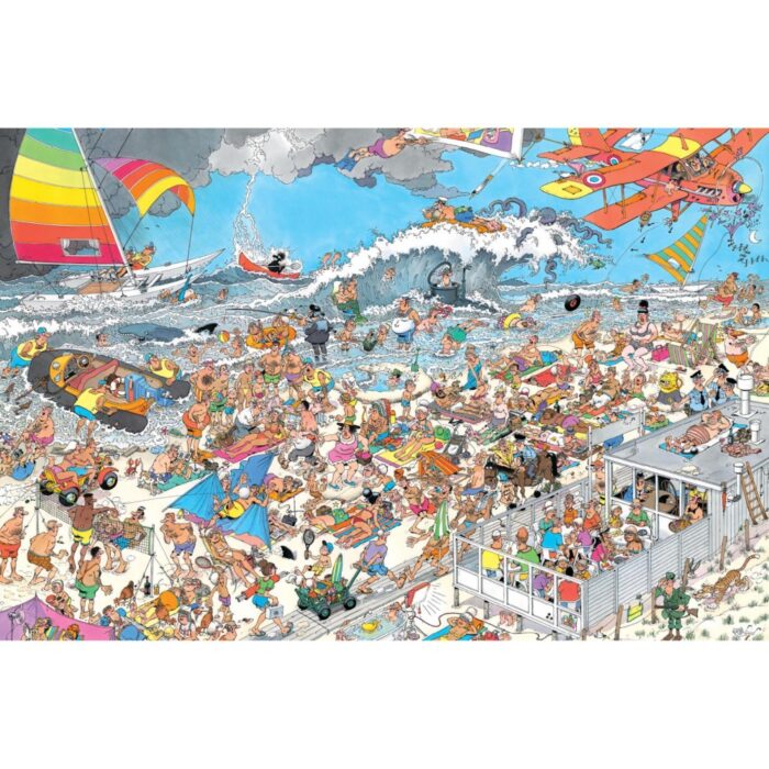 Puzzel Jan van Haasteren Op Het Strand (1500)