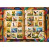 Puzzel postzegelcollectie 1000 stuks