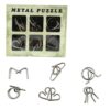 Metalen Puzzel 6-delig