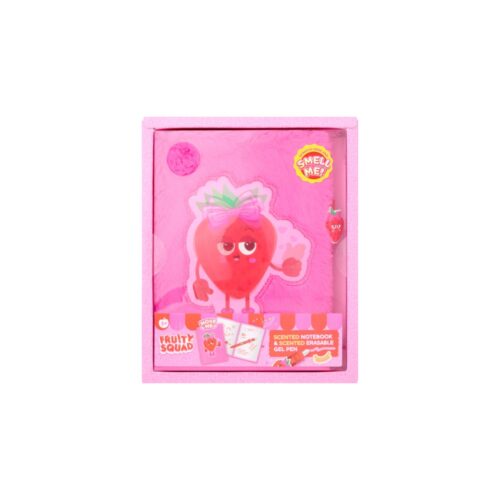 Fruity Squad Notitieboek En Gelpen Assorti (assortiment – willekeurige uitvoering)