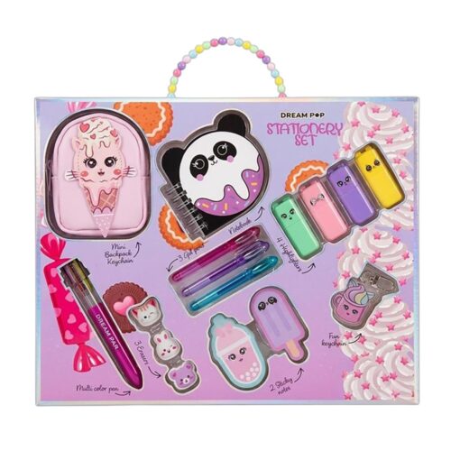 Dream Pop Stationary Set In Koffer
