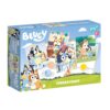 Bluey vingerverf set, 4 kleuren, 5 sheets