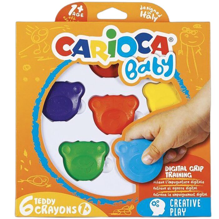 Carioca Baby Teddy Kleurpads Krijtjes