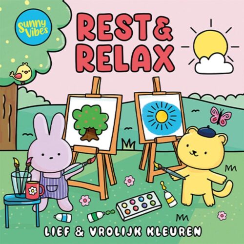 Sunny Vibes Kleurboek Rest & Relax