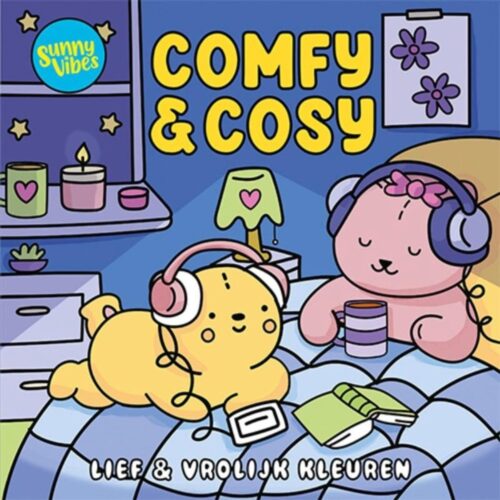 Sunny Vibes Kleurboek Comfy & Cosy