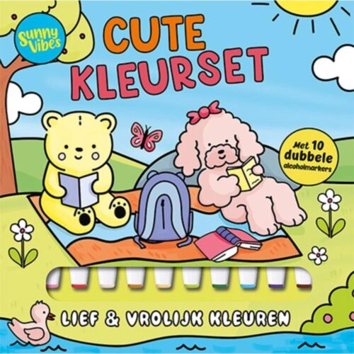 Sunny Vibes Cute Kleurset