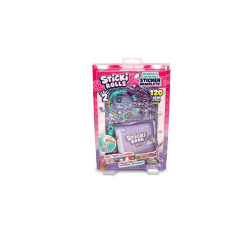 Sticki rolls stickerbook Wave 2 (assortiment – willekeurige uitvoering)