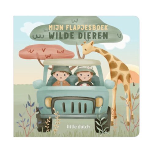 Boek Little Dutch Mijn Flapjesboek Wilde Dieren