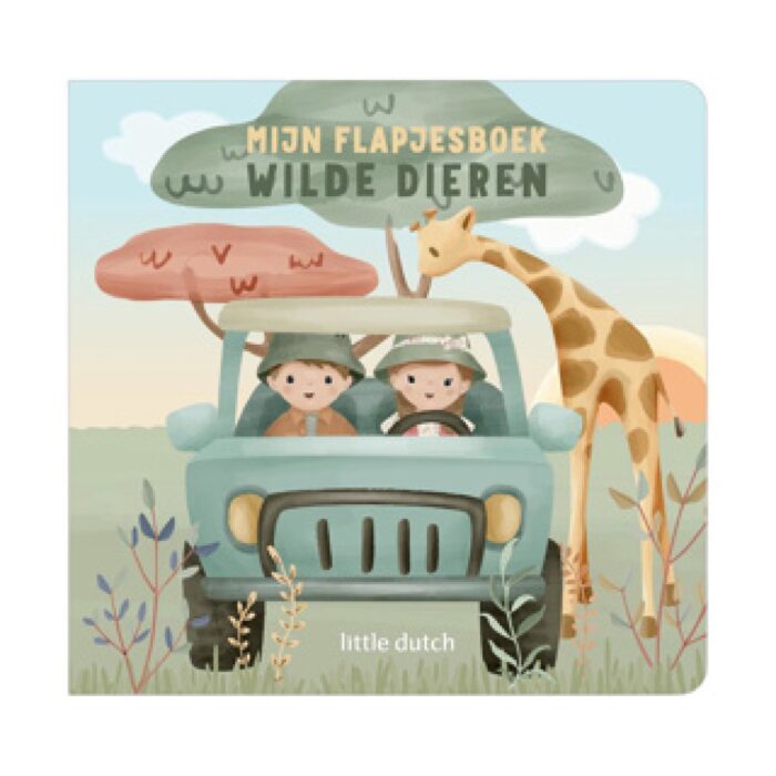 Boek Little Dutch Mijn Flapjesboek Wilde Dieren