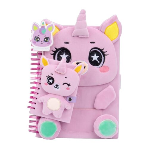Dream Pop Schetsboek Furry Unicorn met Charm