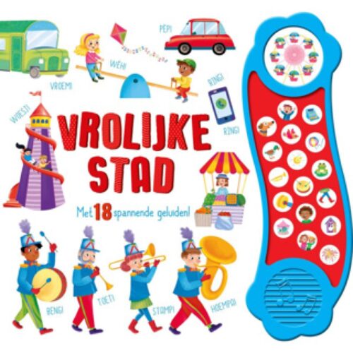 Boek Geluidenboek Vrolijke Stad