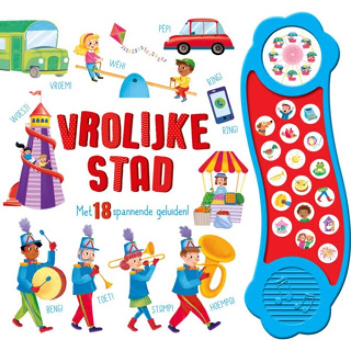 Boek Geluidenboek Vrolijke Stad