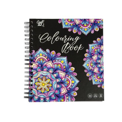 Kleurboek Volwassenen 30 Designs 23 x 25 x 2cm 2 assorti (assortiment – willekeurige uitvoering)