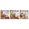 Kleurboek Xmas cute & comfy 20 x 20 cm 3 assorti (assortiment – willekeurige uitvoering)