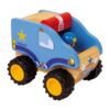 Houten politieauto