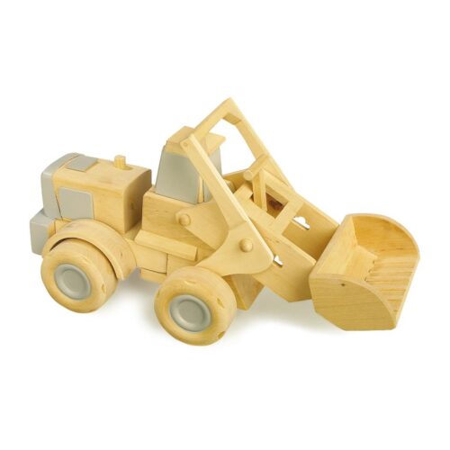 Houten speelgoed laadwagen