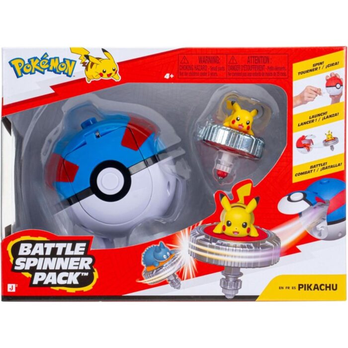 Battle Spinner - single pack Pikachu #2 & great ba