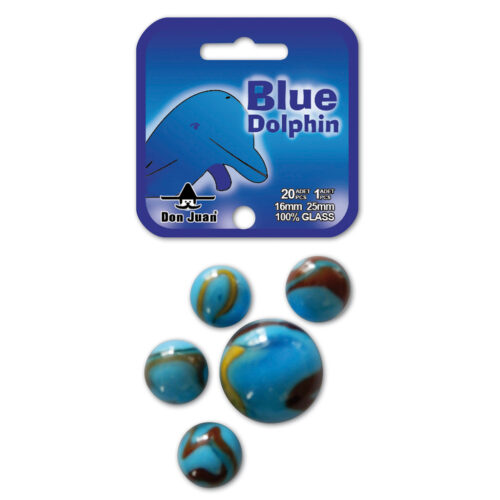 Knikkers Blue Dolphin 20