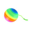 Regenboogbal met koord