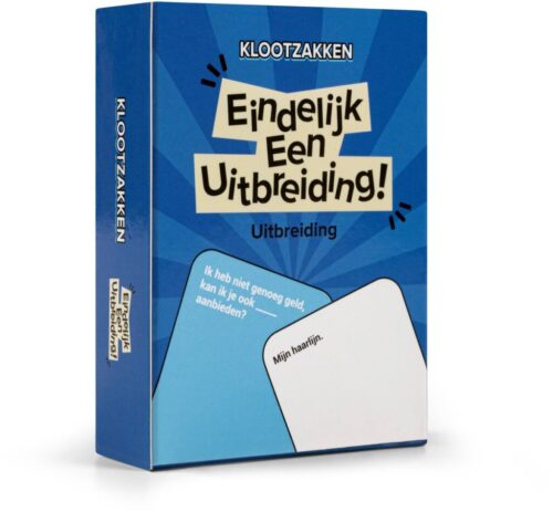 Klootzakken - “Eindelijk een uitbreiding