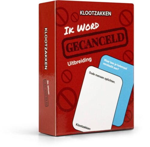 Klootzakken - Ik word gecanceld uitbreid