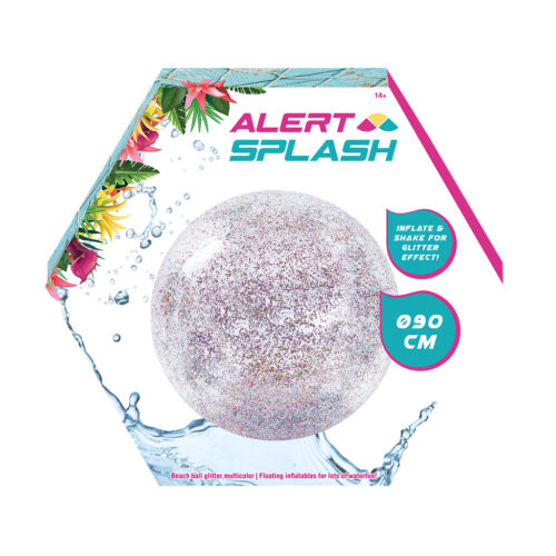 Strandbal Glitter Multicolor