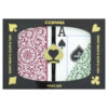 COPAG Double Deck Green en Burgundy 1546