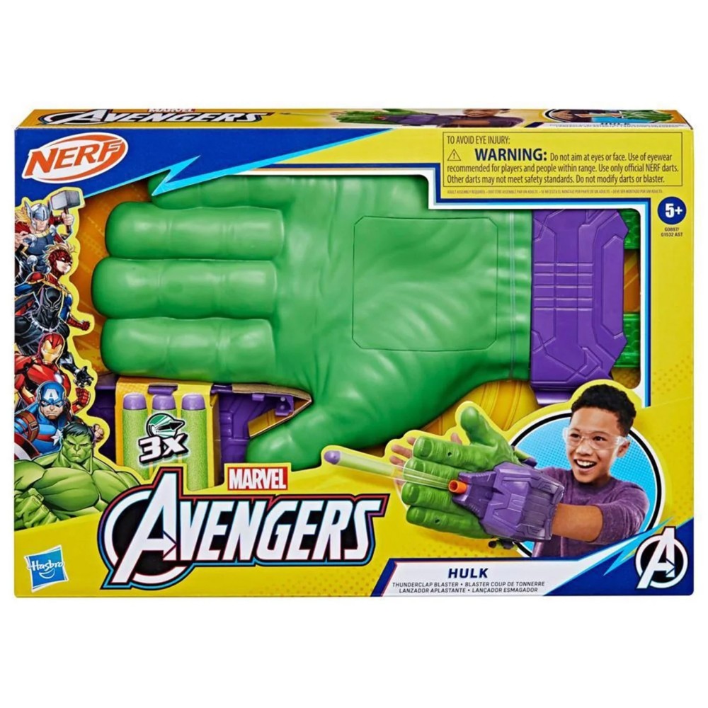 Marvel Avengers Hulk thunderclap blaster