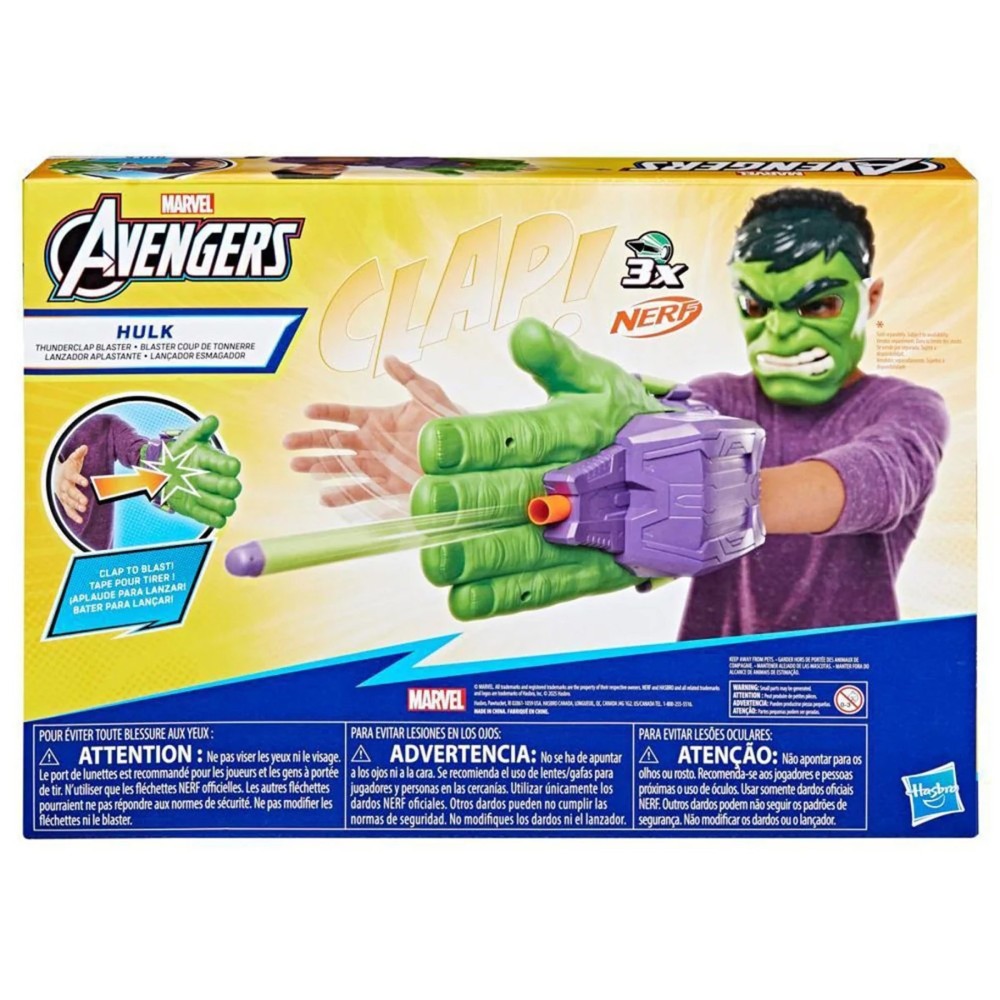 Marvel Avengers Hulk thunderclap blaster - Afbeelding 4