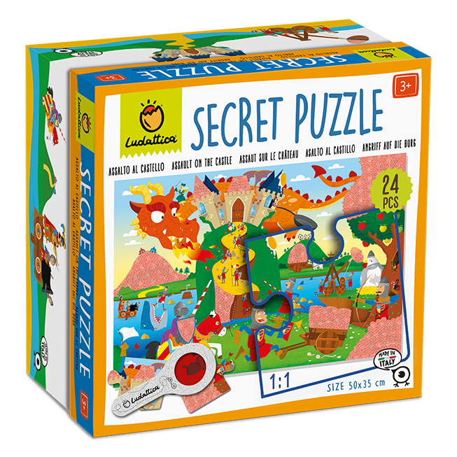 Secret Puzzle - Aanval op het Kasteel