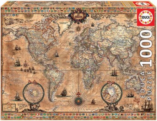 Antique World Map (1000)
