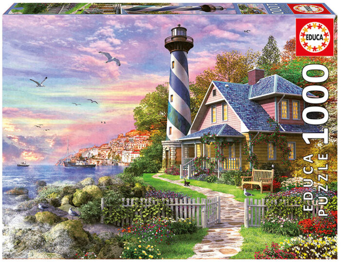 Lighthouse At Rock Bay (1000)
