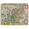 Map Of Europe (1000)
