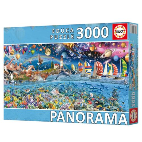 Educa Life – Panorama – Puzzel 3000 stukjes vanaf 12 jaar