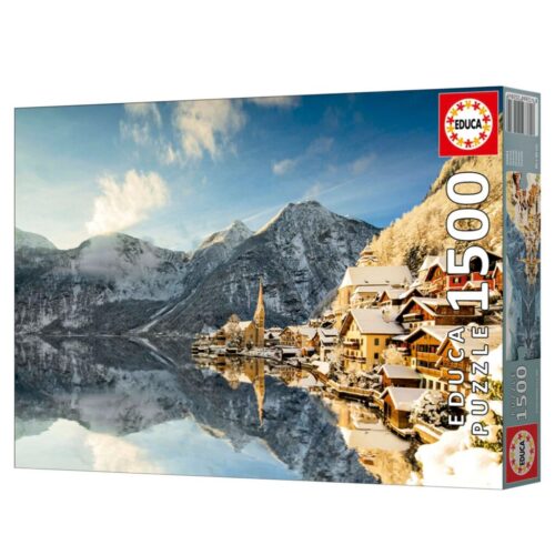 Educa Winter In Hallstratt – Puzzel 1500 stukjes vanaf 12 jaar