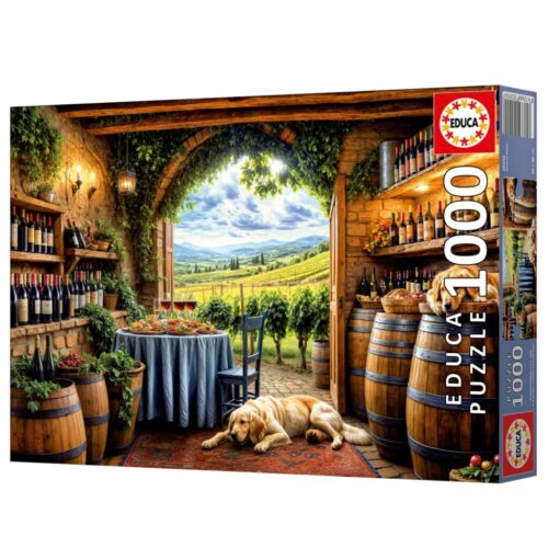 Educa Canes Et Vinum – Puzzel 1000 stukjes vanaf 12 jaar