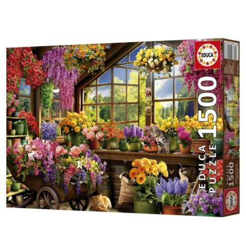 Educa Potting Shed – Puzzel 1500 stukjes vanaf 12 jaar