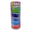 Amazing Cool foam klei 6 stuks 25 gram in koker