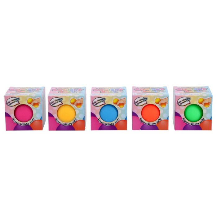 Amazing Cool Fidget Squishy Color Change Bal  6,5 Cm assorti (assortiment – willekeurige uitvoering)
