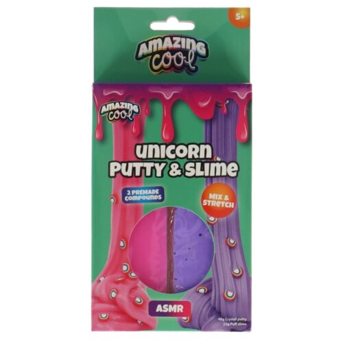 Amazing Cool crystal putty / stretchy sand unicorn