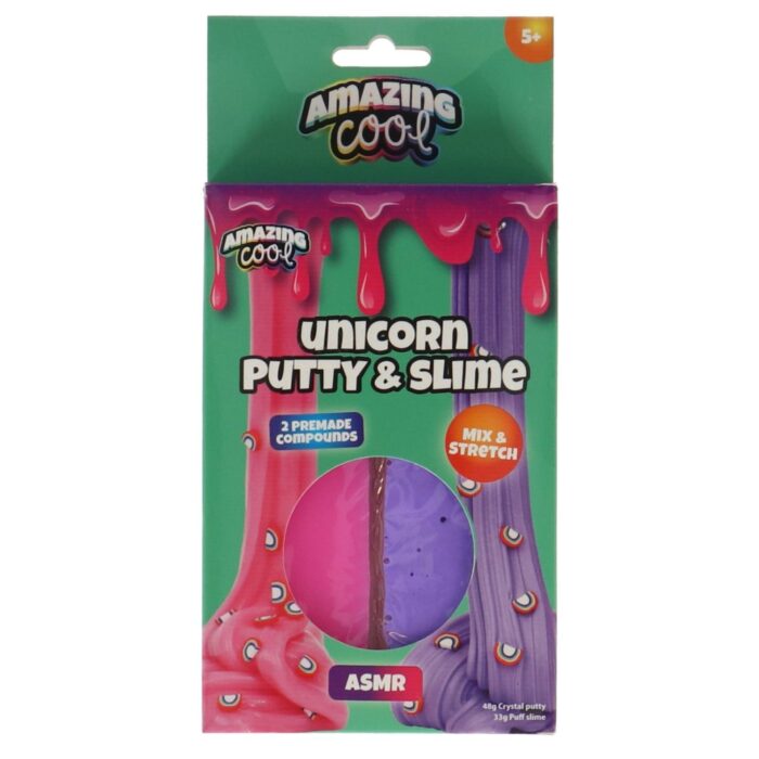 Amazing Cool crystal putty / stretchy sand unicorn