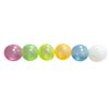 Amazing Cool sticky balls neon 6 stuks in tube (assortiment – willekeurige uitvoering)