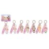 Kanashiko 3D Sleutelhanger 6,5cm + Strap 6  assorti (Flocked) (assortiment – willekeurige uitvoering)