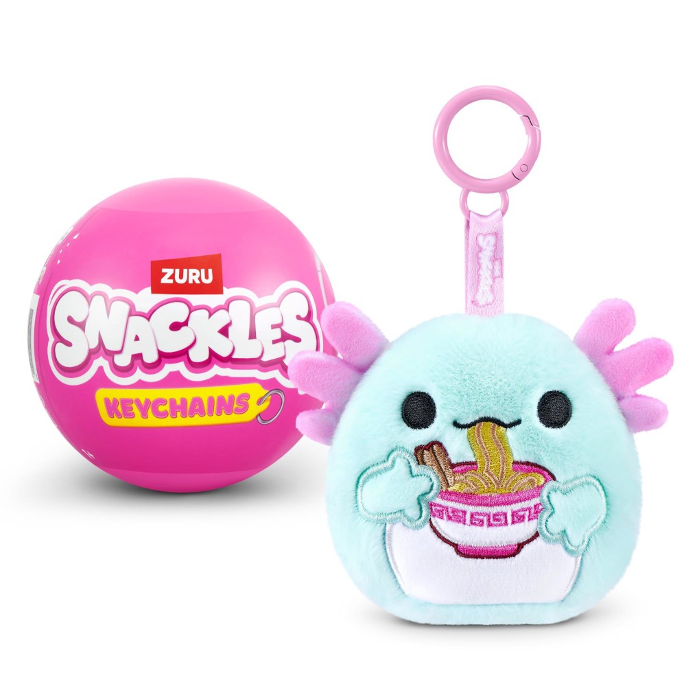 ZURU Snackles sleutelhanger 9cm in capsule assorti (assortiment – willekeurige uitvoering) - Afbeelding 2