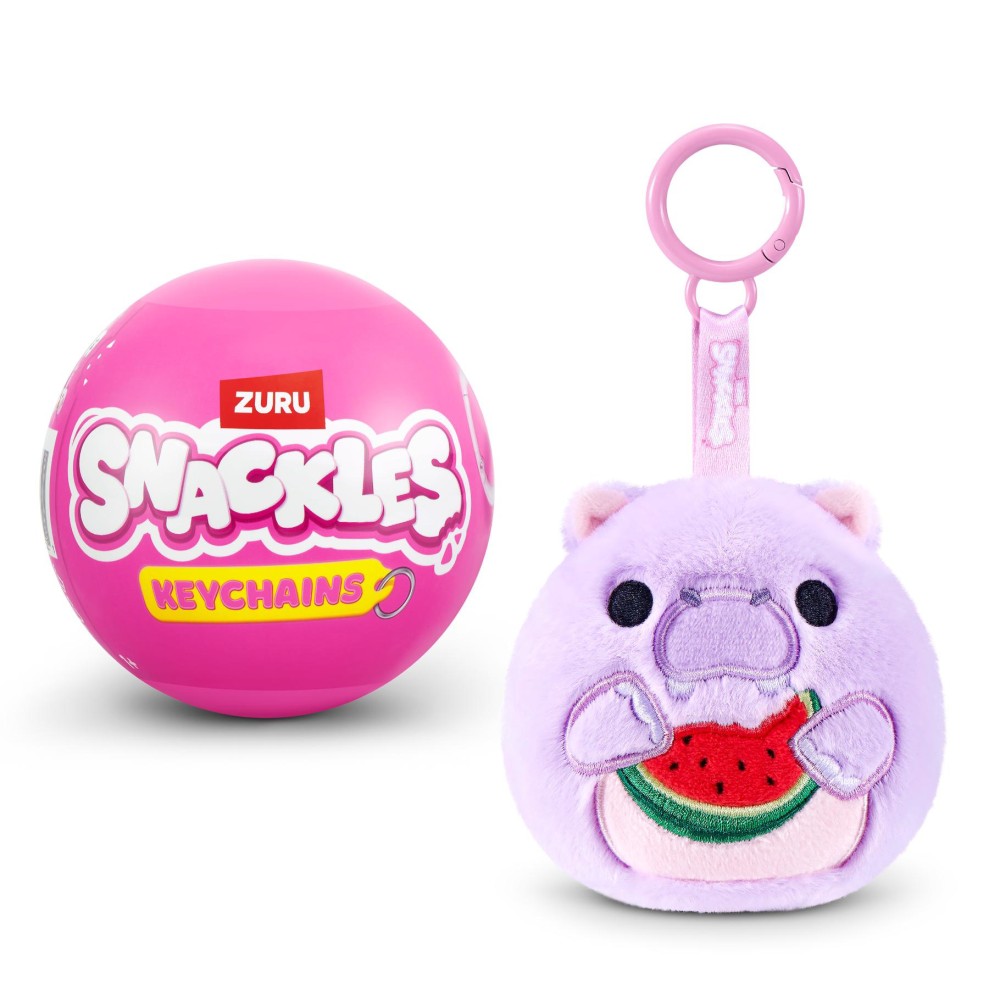 ZURU Snackles sleutelhanger 9cm in capsule assorti (assortiment – willekeurige uitvoering) - Afbeelding 3