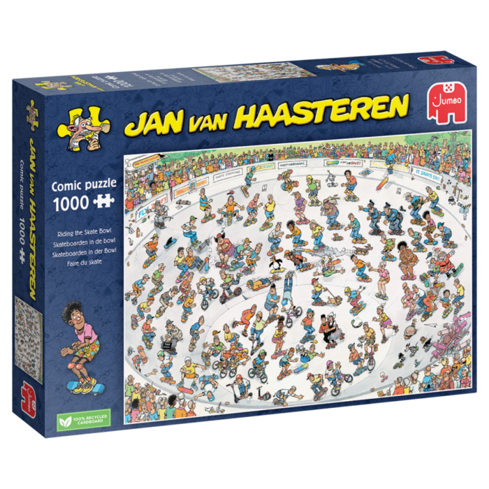 Skateboarden in de Bowl - Jan van Haaste