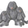 Deep Grey Rabbit Richie