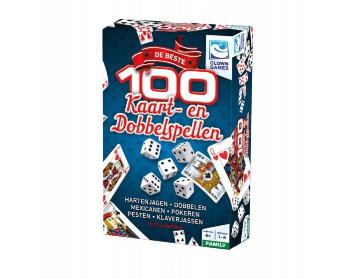 Clown 100 Kaart- & Dobbelspellen